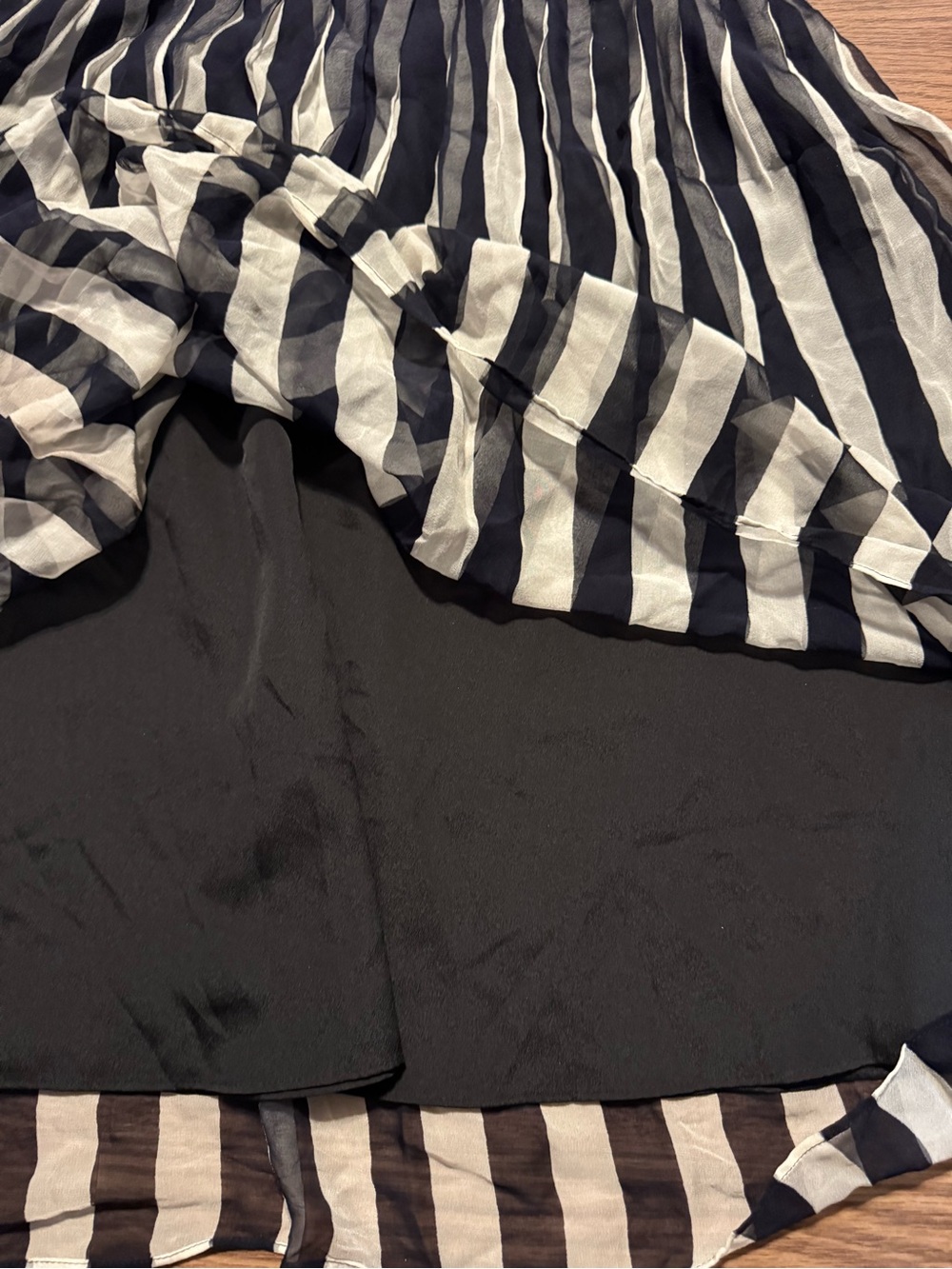 Vintage Marc Jacob’s Black and White Striped dress with Navy Straps READ DESCRIP - Picture 3 of 13